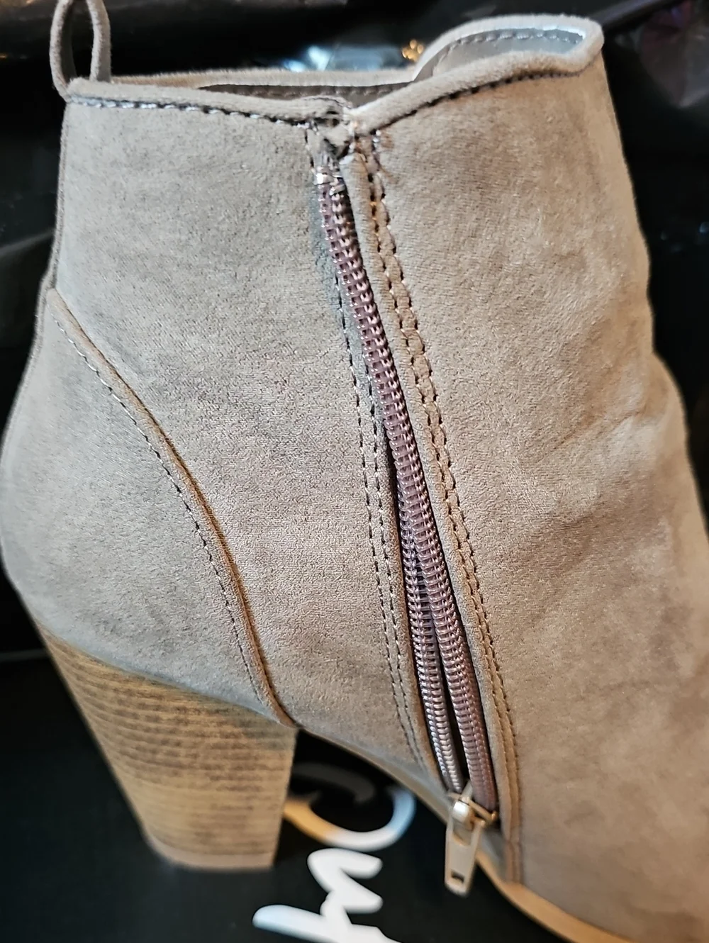 Star Detail Ankle Boots